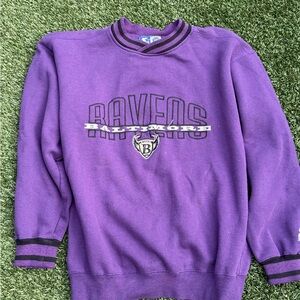 Purple Baltimore Ravens Men's Sweater